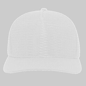 5-Panel Mesh Overlay Trucker Snapback