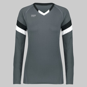 Ladies TruHit Tri-Color Long Sleeve Jersey