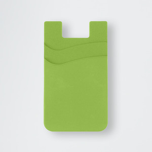 Dual Pocket Silicone Phone Wallet