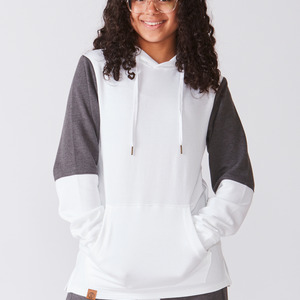 Adult Unisex Colour-Block Hoodie