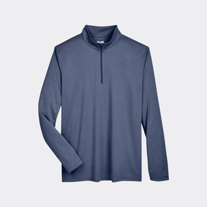 Adult Unisex Zone Sonic Heather Performance Quarter-Zip Pullover