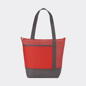 Chrome 9-Can Non-Woven Insulated Cooler Lunch Bag