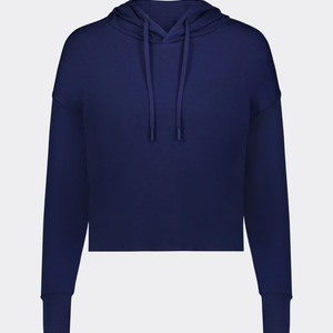 Ladies Effortless Crop Hoodie 